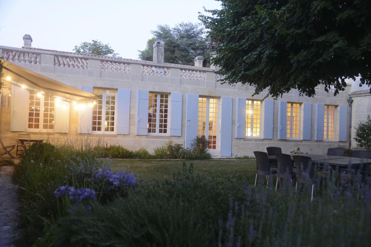 Chateau Rosemont - Grande Maison Familiale Campagne Dans Le Medoc Avec Piscine Et Tennis A 15 Mn Bordeaux Labarde Экстерьер фото