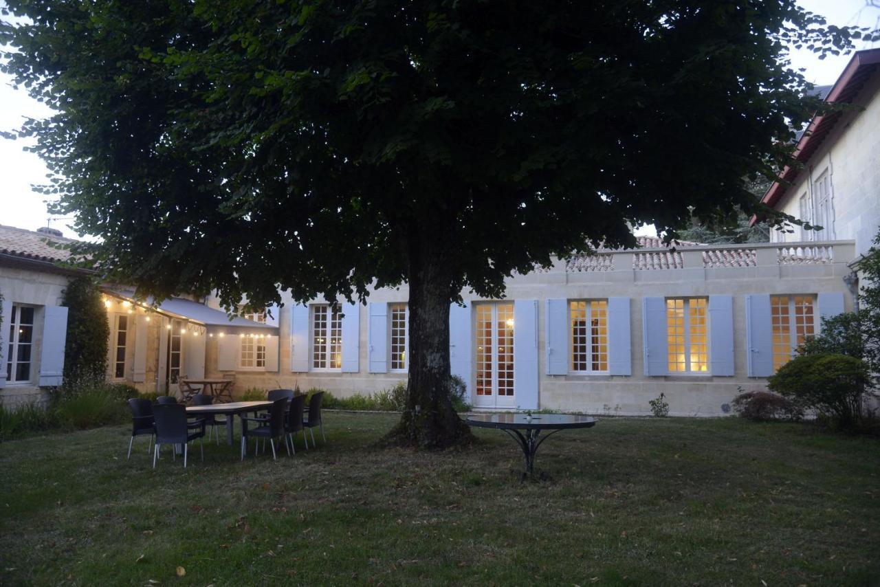 Chateau Rosemont - Grande Maison Familiale Campagne Dans Le Medoc Avec Piscine Et Tennis A 15 Mn Bordeaux Labarde Экстерьер фото