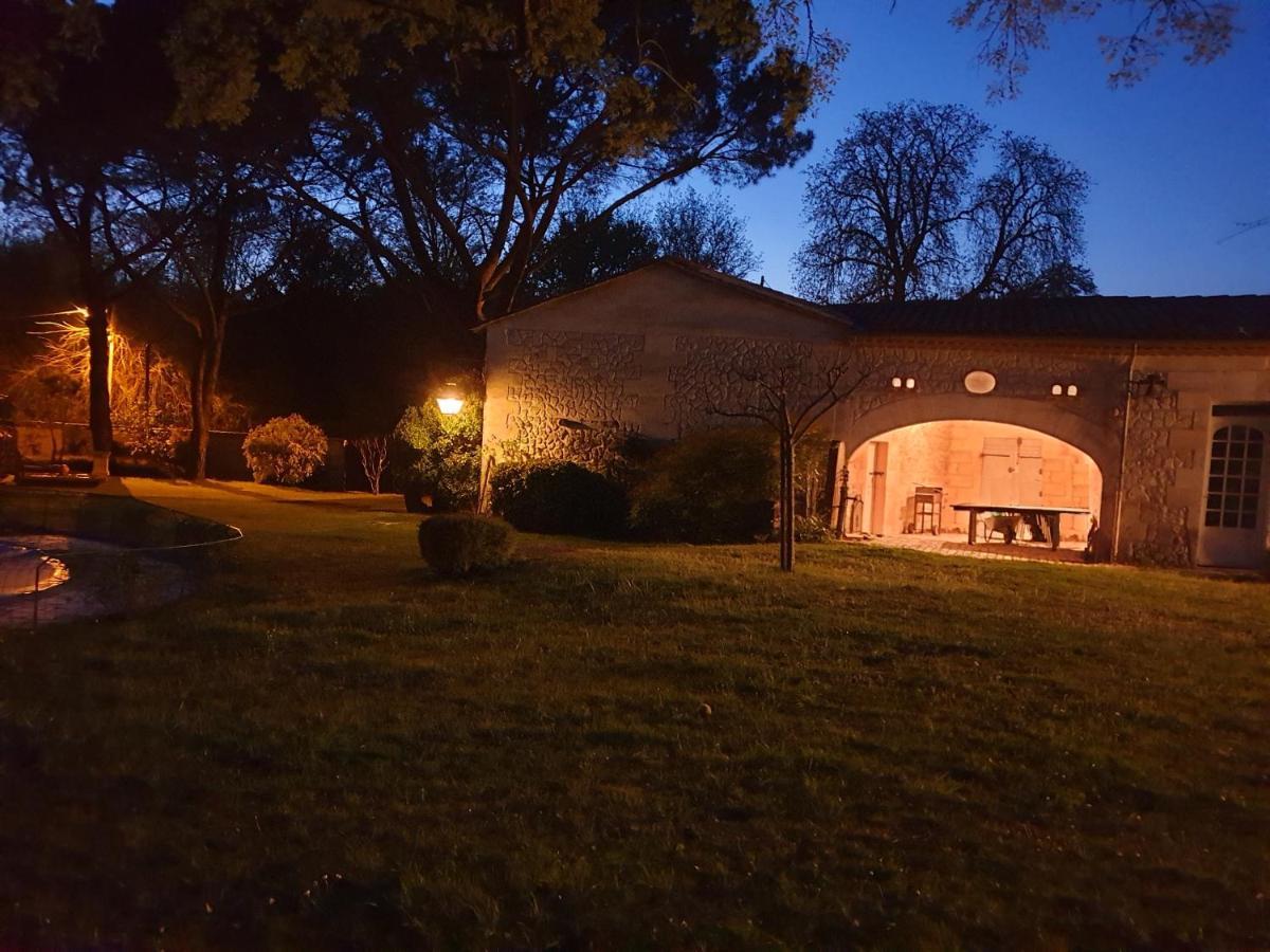 Chateau Rosemont - Grande Maison Familiale Campagne Dans Le Medoc Avec Piscine Et Tennis A 15 Mn Bordeaux Labarde Экстерьер фото
